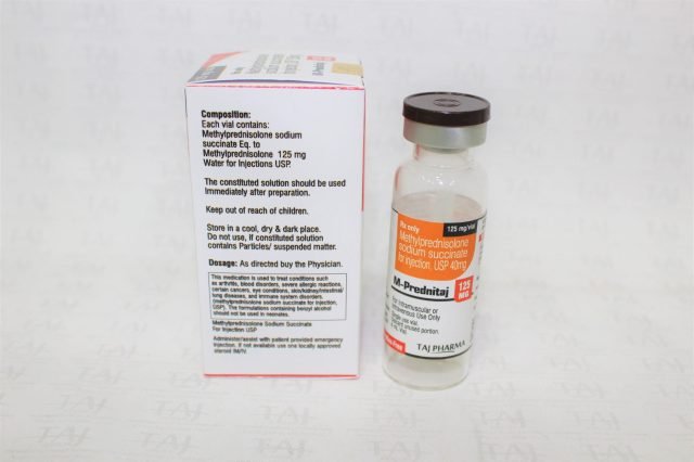 Methylprednisolone Sodium Succinate for Injection USP 125mg