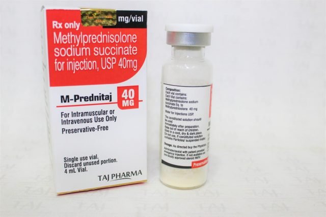 Methylprednisolone Sodium Succinate for Injection USP 40mg