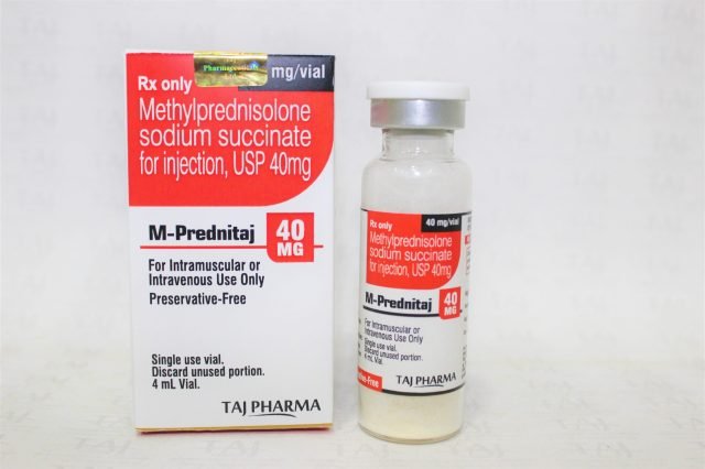 Methylprednisolone Sodium Succinate for Injection USP 40mg (M-Prednitaj)