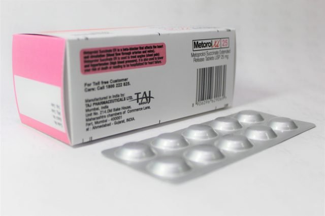 Metoprolol Succinate Extended-Release Tablet USP 25mg 