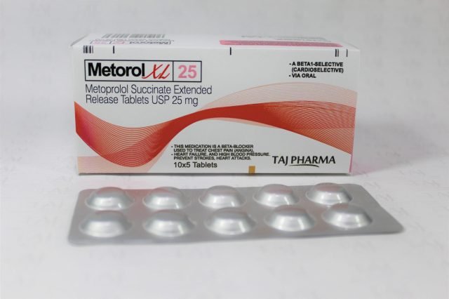 Metoprolol Succinate Extended-Release Tablet USP 25mg 