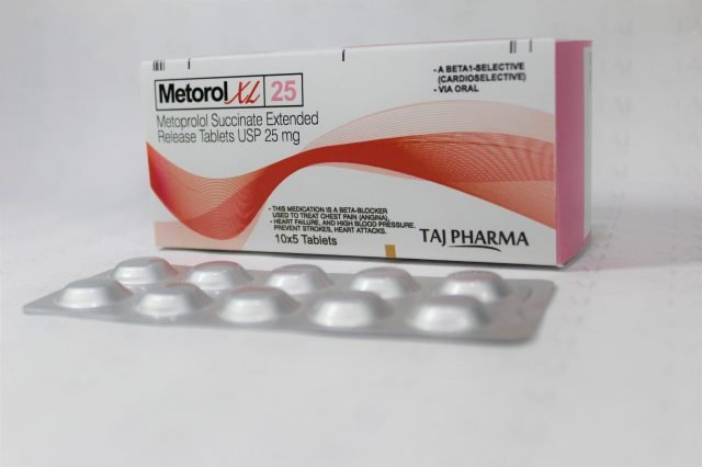Metoprolol Succinate Extended-Release Tablet USP 25mg 