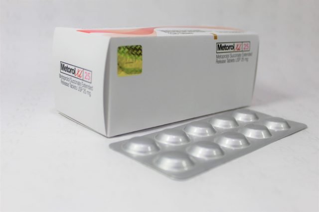 Metoprolol Succinate Extended-Release Tablet USP 25mg 