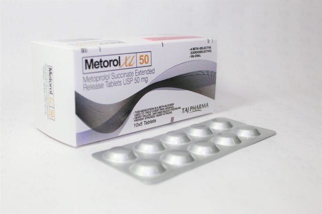Metoprolol Succinate Extended-Release Tablet USP 50mg
