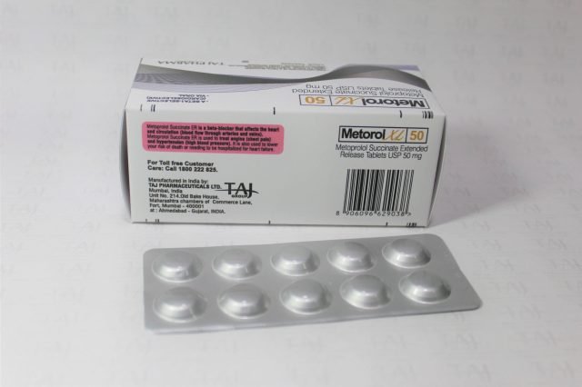 Metoprolol Succinate Extended-Release Tablet USP 50mg