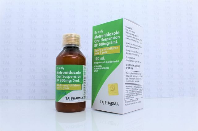 Metronidazole Oral Suspension 200mg/5ml