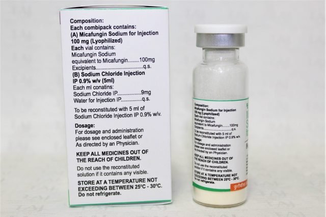 Micafungin Sodium for Injection 100mg 