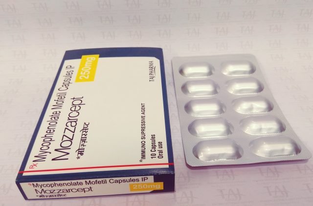 Mycophenolate Mofetil 250mg Capsules (Mozzarcept 250)