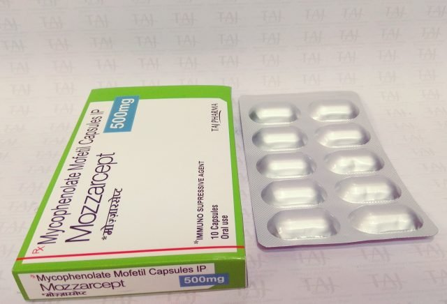 Mycophenolate Mofetil 500mg Capsules (Mozzarcept 500)
