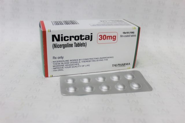 Nicergoline Tablets 30mg (Nicrotaj)