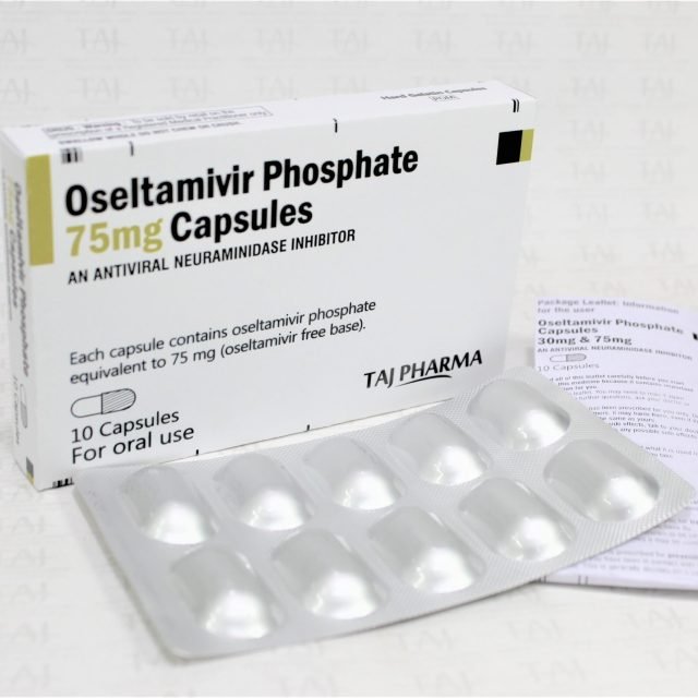 Oseltamivir 75mg Capsules USP Taj Pharma