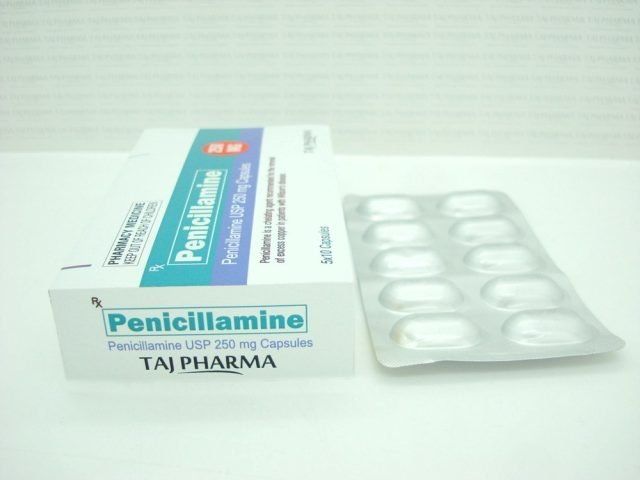 Penicillamine Capsules USP 250mg