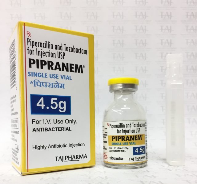 Piperacillin and Tazobactam for Injection, USP - Taj Pharma