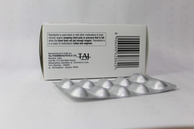 Ranolazine Extended-Release Tablets 500mg