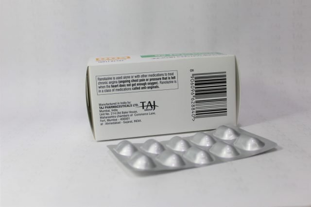 Ranolazine Extended-Release Tablets 500mg