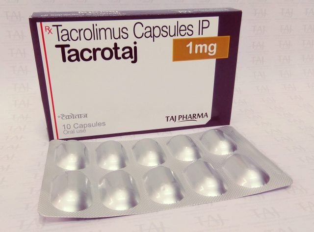 Tacrolimus Capsules IP 1mg (TACROTAJ) Taj Pharma