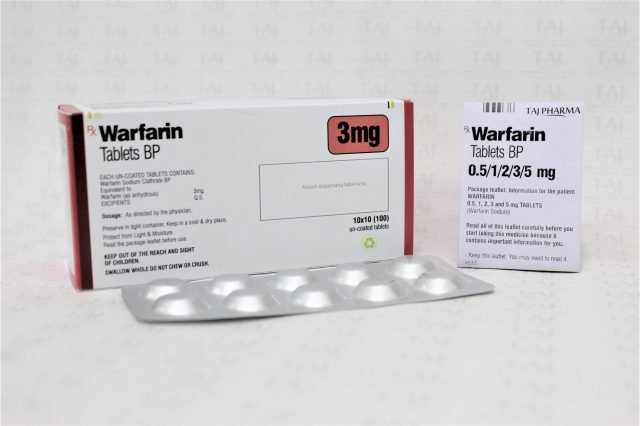 Warfarin Tablets BP 3mg