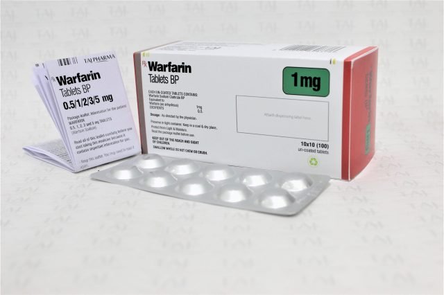 Warfarin Sodium 1mg Tablets