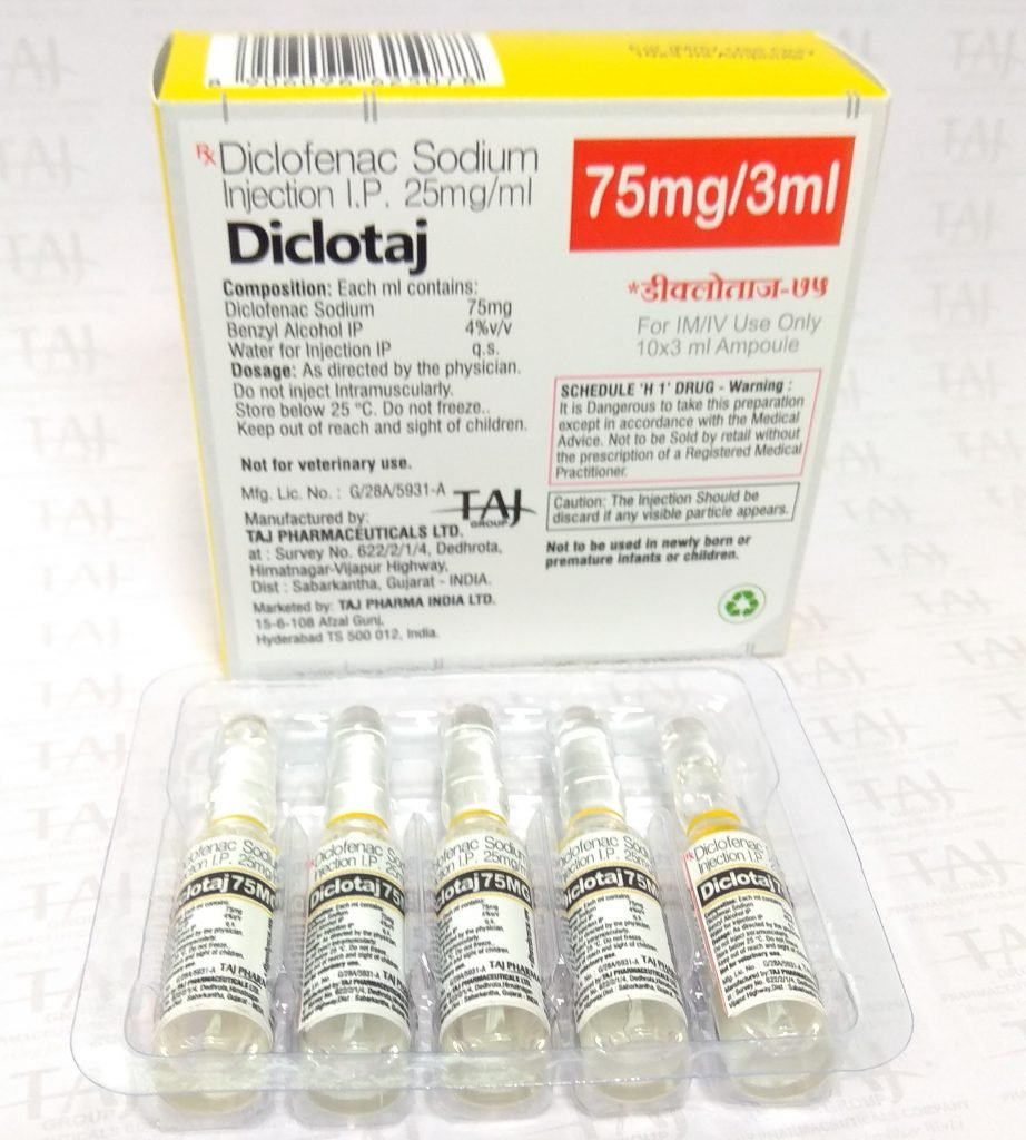 Diclotaj (Diclofenac Sodium for Injection)