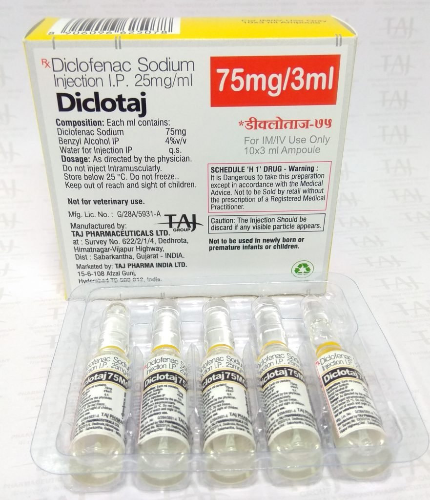 Diclotaj (Diclofenac Sodium for Injection)