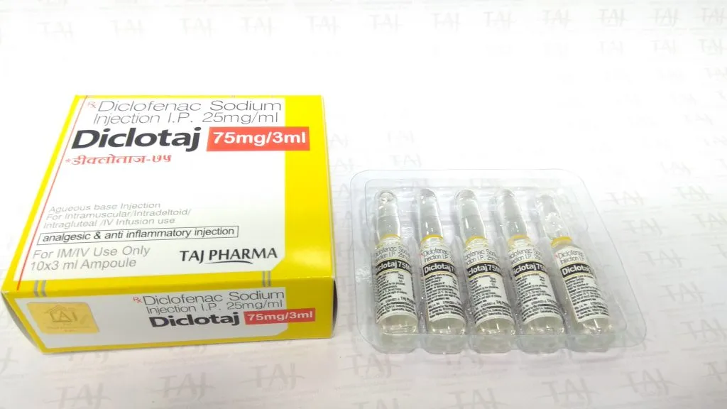 Diclotaj (Diclofenac Sodium for Injection)