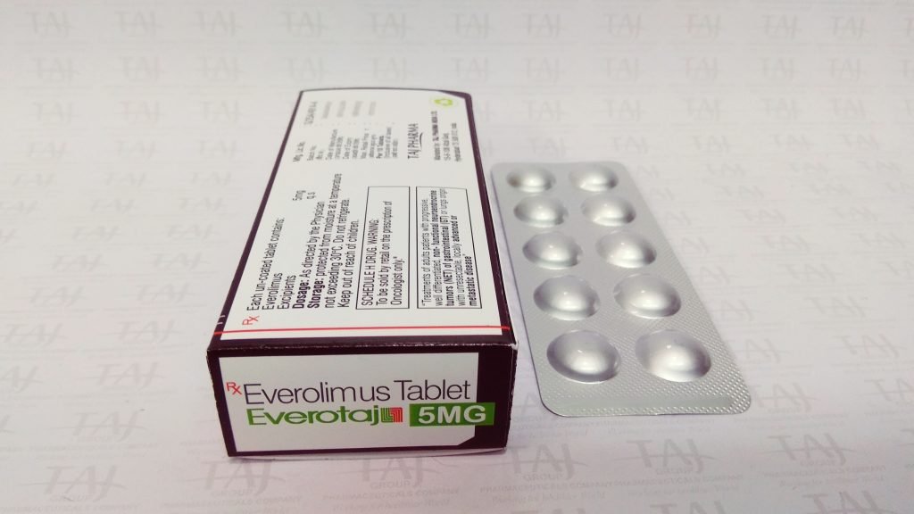 Everolimus tablets - treat kidney cancer advanced pancreatic neuroendocrine cancer (pNET)