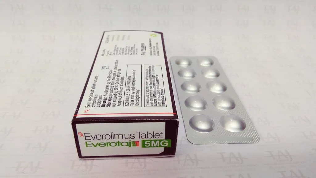 Everolimus tablets - treat kidney cancer advanced pancreatic neuroendocrine cancer (pNET)