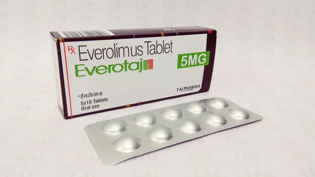 Everolimus tablets - treat kidney cancer advanced pancreatic neuroendocrine cancer (pNET)