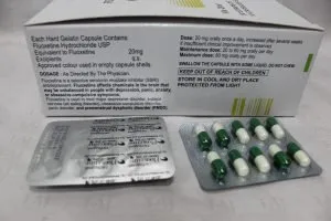 Find here Fluoxetine HCL 20mg Capsules FDA approved, Fluoxetine HCL 20mg Capsules manufacturers, suppliers & exporters in India. Get contract manufacturing for Fluoxetine HCL 20mg Capsules, Find best price for Fluoxetine HCL 20mg Capsules generic drug and Fluoxetine HCL 20mg Capsules generic version available at best price from GMP approved manufacturer.