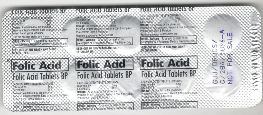 folic acid for pregnancy