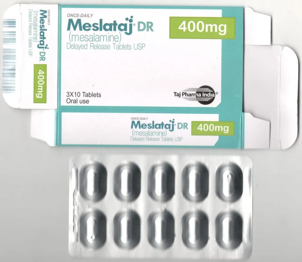 mesalamine 400mg tablets