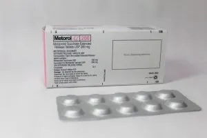 Metoprolol Succinate Extended Release Tablets 200mg (Metorol XL) manufacturers & Metoprolol Succinate Extended Release Tablets 200mg (Metorol XL) suppliers in India. Taj Pharmaceuticals, the well-known Metoprolol Succinate Extended Release Tablets 200mg (Metorol XL) manufacturer in India gives the assurance of high-quality and purity. The company carries the rich experience in manufacturing of Metoprolol Succinate Extended Release Tablets 200mg (Metorol XL). Taj Pharmaceuticals is reputed manufacturer and Metoprolol Succinate Extended Release Tablets 200mg (Metorol XL) suppliers from India. Get contact for Metoprolol Succinate Extended Release Tablets 200mg (Metorol XL) manufacturing companies from India.