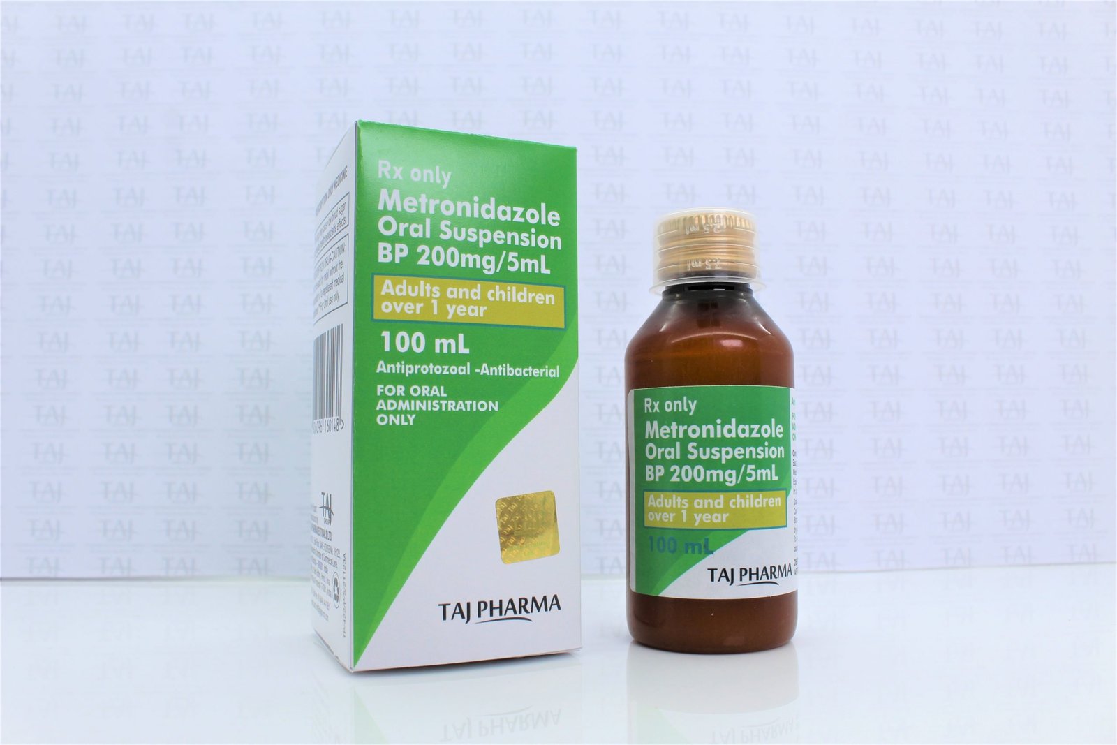 manufacturers of Metronidazole oral Suspension 200mg, Metronidazole oral Suspension 200mg Manufacturers, Metronidazole oral Suspension 200mg Suppliers, Exporters, India, Metronidazole oral Suspension 200mg - Manufacturer Exporter Supplier in Mumbai India, Metronidazole oral Suspension 200mg Manufacturer Exporter and Supplier in Mumbai India- Taj Pharmaceuticals is a best Manufacturer