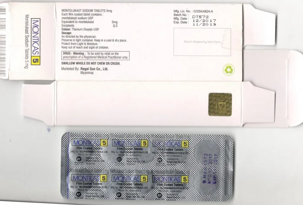 Montelukast: Side Effects, Dosage, Uses, and More