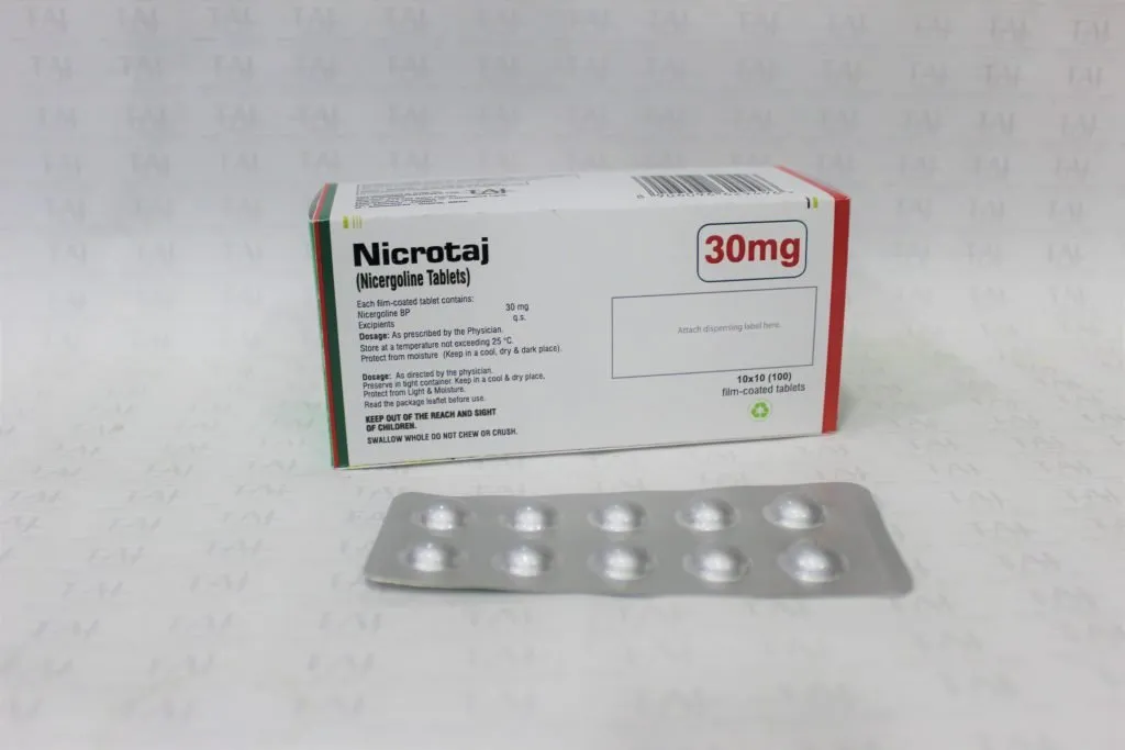 nicergoline 30 mg tablets Nicrotaj traders, nicergoline 30 mg tablets Nicrotaj exporters,