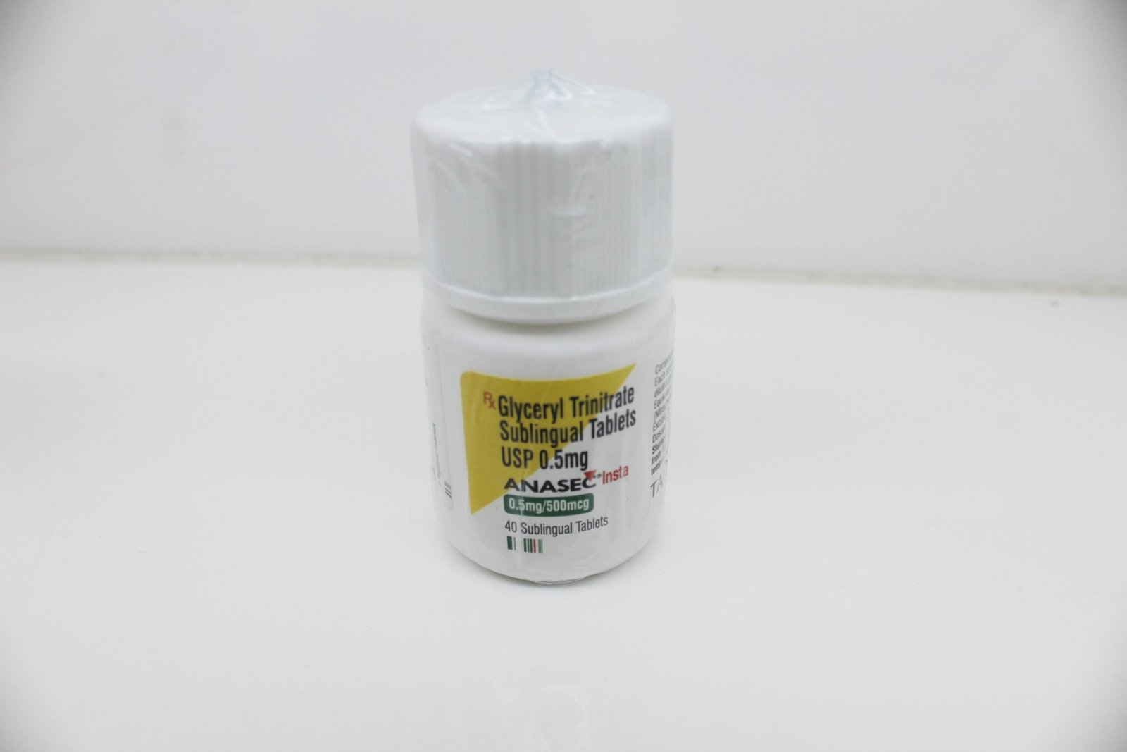 Glyceryl Trinitrate Tablet 0.5mg Manufacturer PAN India