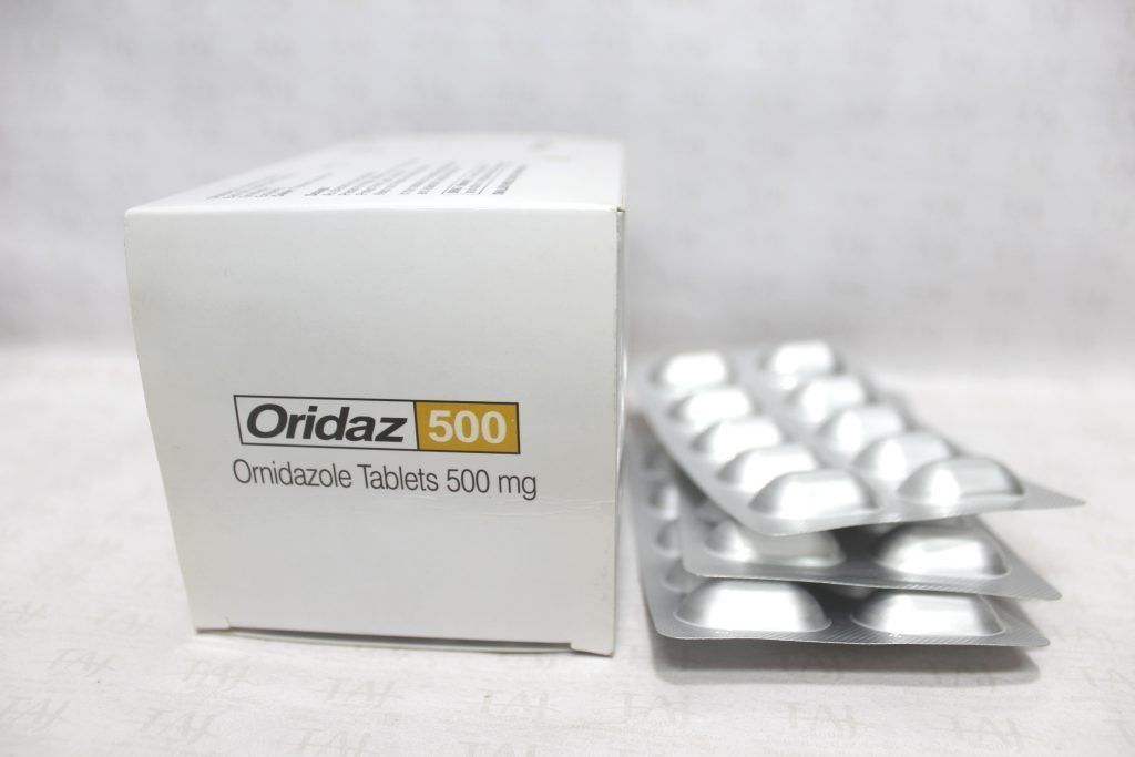 Ornidazole tablets 500mg Oridaz Taj Pharma