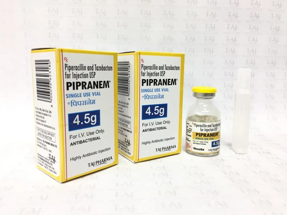 Piperacillin and Tazobactam for Injection, USP - Taj Pharma