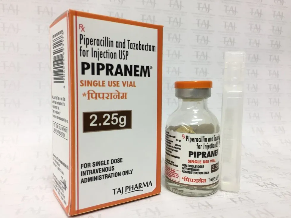 Piperacillin and Tazobactam for Injection, USP - Taj Pharma