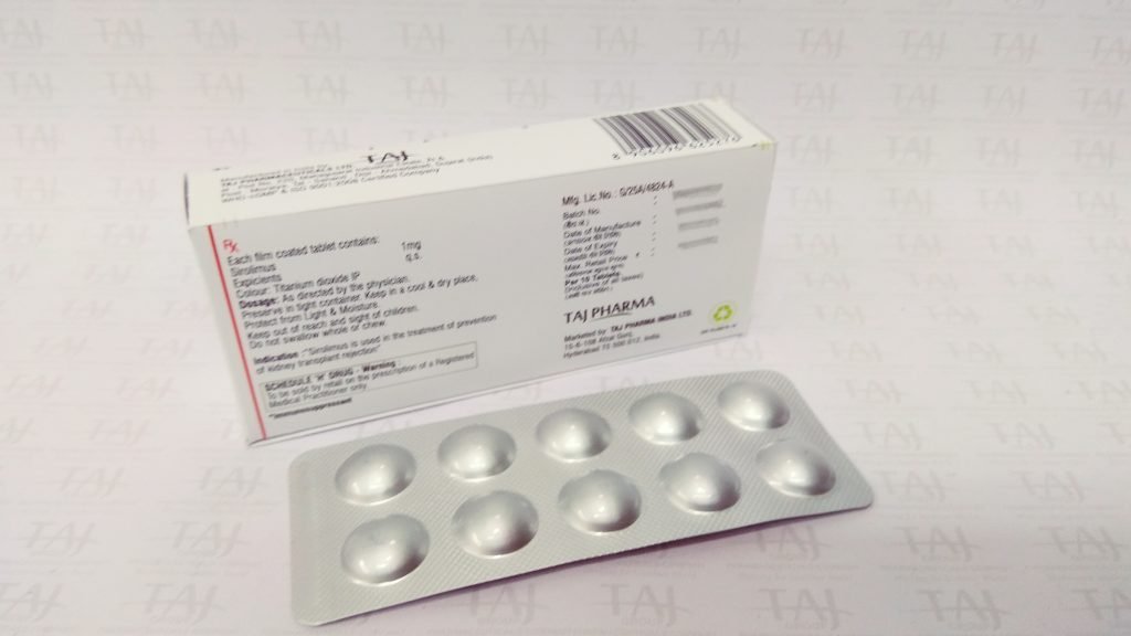 Sirolimus Tablets 0.5mg, 1mg and 2mg, kidney transplant immunosuppressant