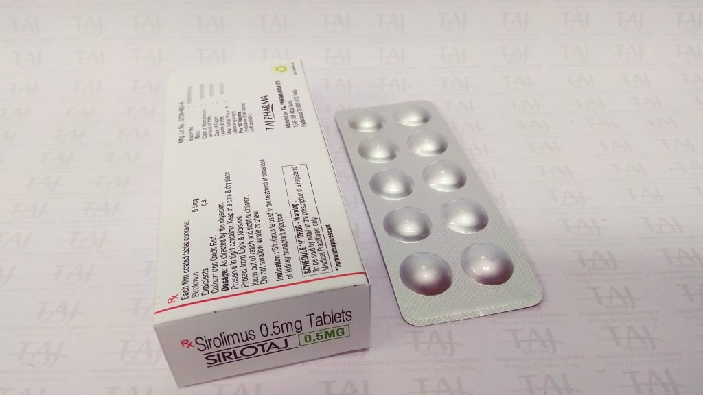 Sirolimus Tablets 0.5mg, 1mg and 2mg, kidney transplant immunosuppressant