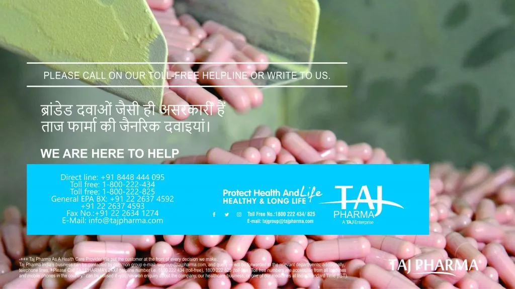 Taj Pharmaceuticals manufactures a wide range of pharmaceuticals formulation involving Tablets / Capsules / Injections and Orals