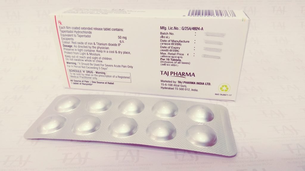 Tapentadol Extended-Release Tablets (Nucyreta)