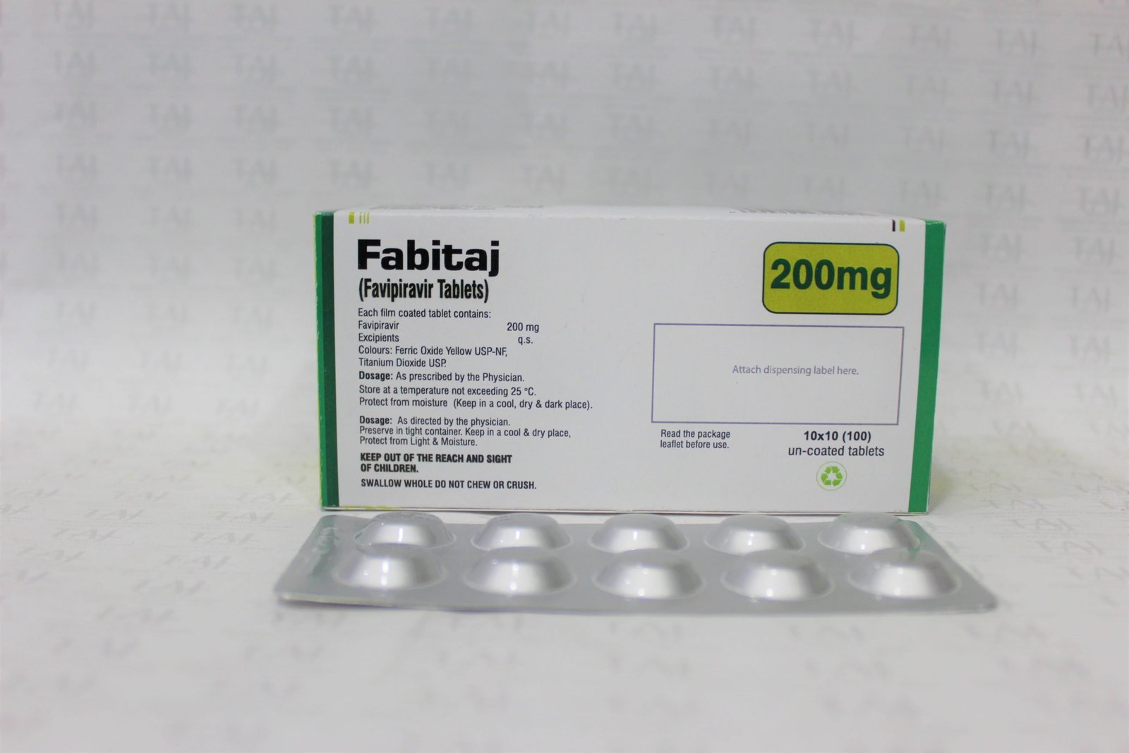 Favipiravir Tablets 200mg – Manufacturers – Taj Pharma, Suppliers Favipiravir Tablets 200mg & Favipiravir Tablets 200mg Exporters in India Find here information of Favipiravir Tablets 200mg selling companies