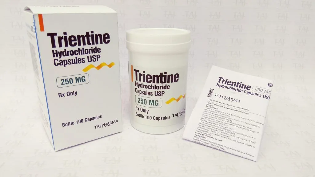 trientine hydrochloride capsule