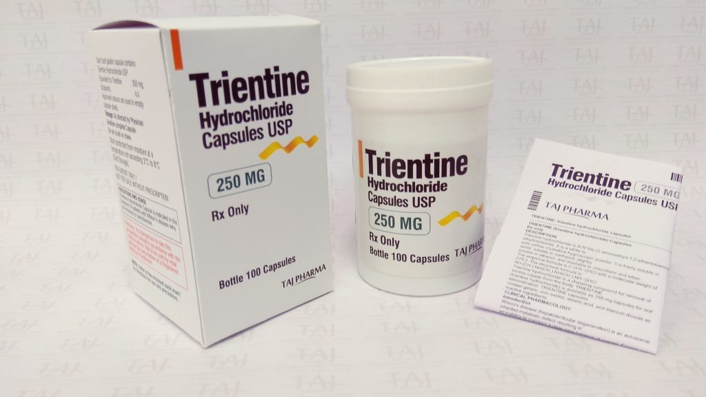 trientine hydrochloride capsule